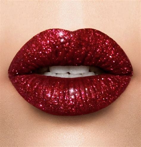 dior red glitter lipstick